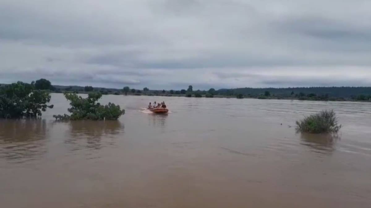 रोहतास में बाढ़ और उफान का तांडव, कैमूर पहाड़ी पर महादेव खोह जलप्रपात का रौद्र रूप, कई गांव डूबे