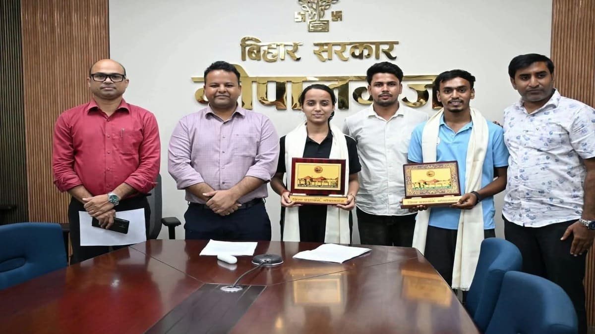 गोपालगंज की भवानी और रिया का विश्व ताइक्वांडो चैंपियनशिप के लिए चयन, बिहार सरकार देगी 2-2 लाख की मदद