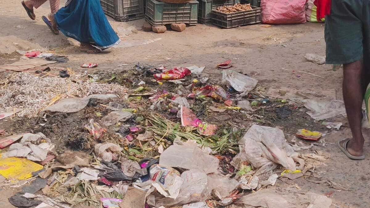 सोनवर्षा राज में 16 वार्डों में सफाई ठप, सड़कों पर कचरे के पहाड़ और दुर्गंध से लोग बेहाल