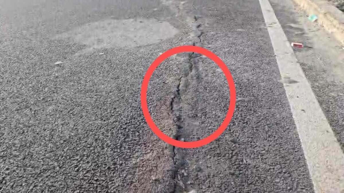 मोतिहारी में 13 करोड़ से बने पुल में 20 दिन में ही दिखने लगी दरारें, गुणवत्ता पर उठे सवाल