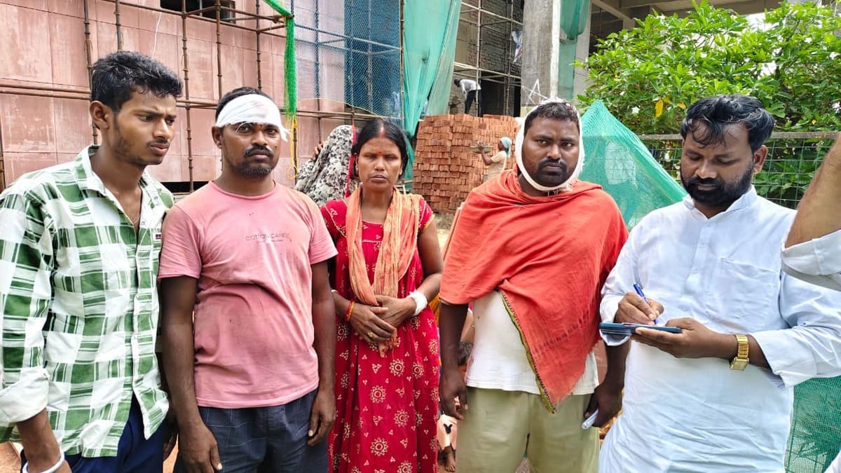 परिवार पर जानलेवा हमला, जातिसूचक गाली-गलौज के बाद मारपीट में पांच लोग गंभीर रूप से घायल