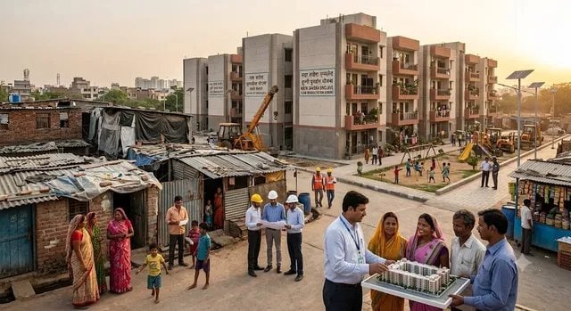 दिल्ली में ‘जहां झुग्गी, वहीं मकान’ योजना को रफ्तार, 17 लाख झुग्गीवासियों के पुनर्वास का लक्ष्य