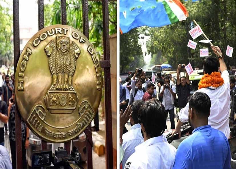 रोक के बावजूद डूसू में विजय जुलूस! दिल्ली हाईकोर्ट ने DU को भेजा नोटिस