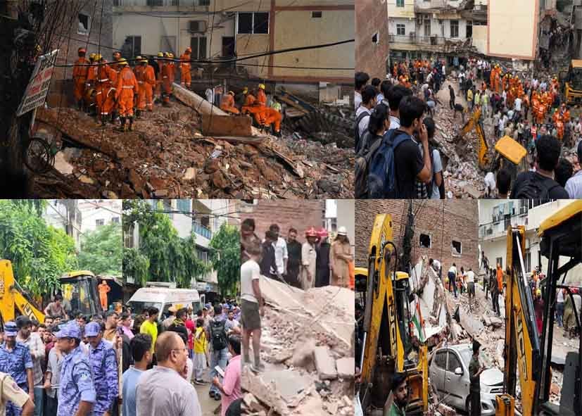 दरारों से लेकर इमरजेंसी एग्जिट तक… सत्य निकेतन PG हादसे में 5 बड़े सवाल, 15 साल में चौथी घटना