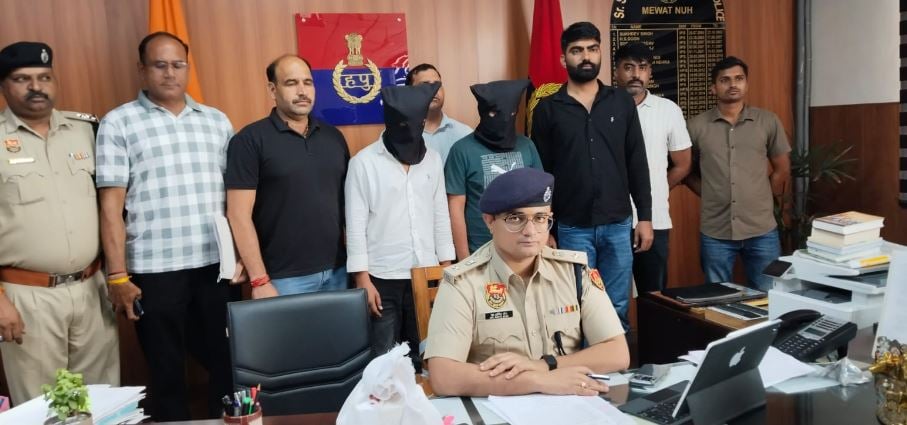 नूंह जिले की तावडू सीआईए का बड़ा प्रहार: 2.125 किलो हेरोइन समेत दो तस्कर गिरफ्तार,