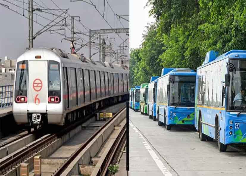 DTC बस हड़ताल का Delhi Metro को मिला फायदा, यात्रियों की संख्या ने बनाया नया रिकॉर्ड
