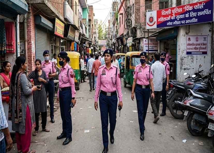 गोवा मॉडल पर दिल्ली में ‘पिंक फोर्स’ की तैयारी, संवेदनशील इलाकों में तैनात होंगी प्रशिक्षित महिला पुलिसकर्मी