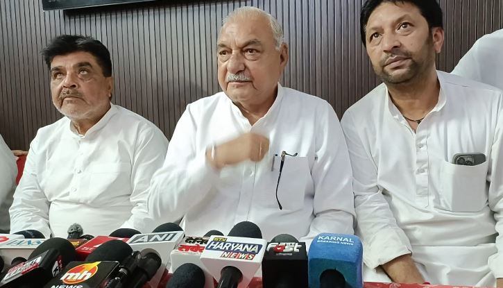 करनाल पहुंचे भूपेंद्र सिंह हुड्डा, बोले- विधानसभा में सरकार के पास हमारे सवालों का जवाब नहीं था