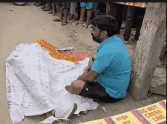 दिल्ली में सोनीपत के प्रॉपर्टी डीलर की हत्या, जिम के बाहर 8-10 गोलियां दागीं; भाई शव लेकर धरने पर बैठा