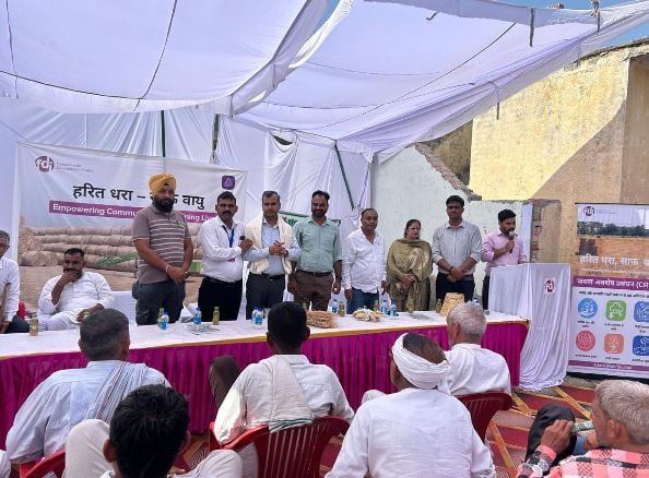 पराली नहीं जलाएंगे, मिट्टी-पानी और पर्यावरण बचाएंगे