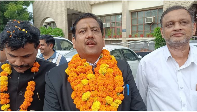 करनाल टैक्स बार एसोसिएशन के प्रधान बने एडवोकेट शिव गुप्ता