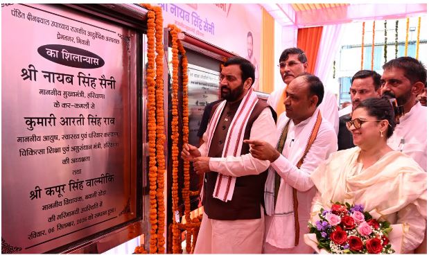 डबल इंजन सरकार तिगुनी गति से करवा रही हरियाणा का विकास: सैनी