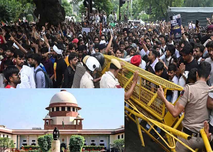 CJP प्रोटेस्ट में शामिल छात्र को नोटिस पर सुप्रीम कोर्ट सख्त, पूछा- ‘हिम्मत कैसे हुई?’