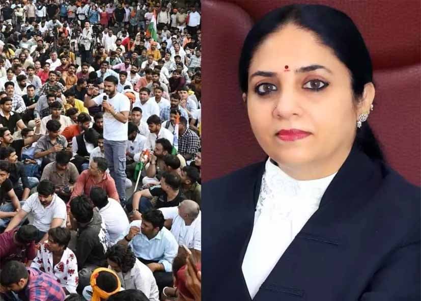 आरक्षण के खिलाफ प्रदर्शन रोकने पर HC सख्त, जस्टिस स्वर्ण कांता शर्मा ने दिल्ली पुलिस से पूछे सवाल