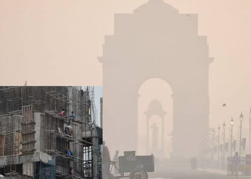 दिल्ली में बढ़ते प्रदूषण पर सख्ती, कंस्ट्रक्शन पर रोक; पार्किंग शुल्क होगा दोगुना
