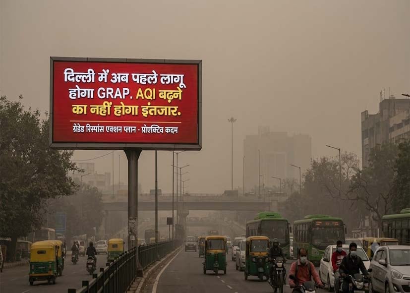 Delhi Air Pollution: दिल्ली में अब पहले लागू होगा GRAP, AQI बढ़ने का नहीं होगा इंतजार