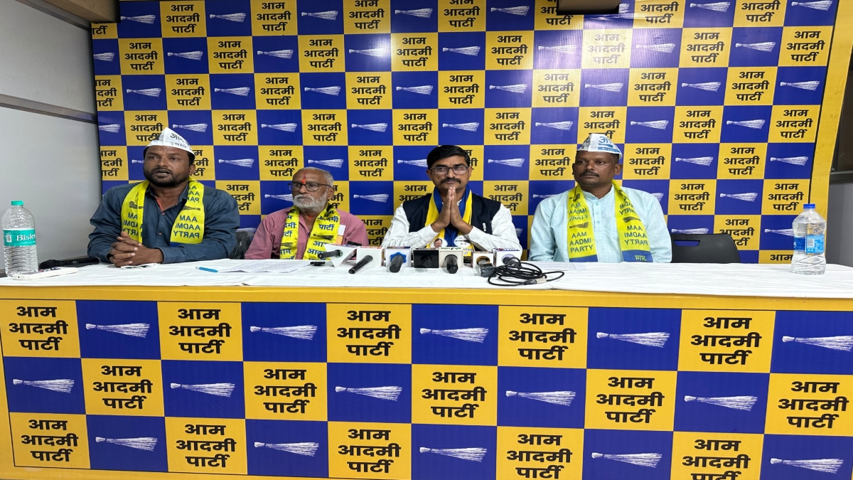 सड़क, शराब और किसानों के मुद्दे पर AAP की PC: जानिए क्या कुछ कहा