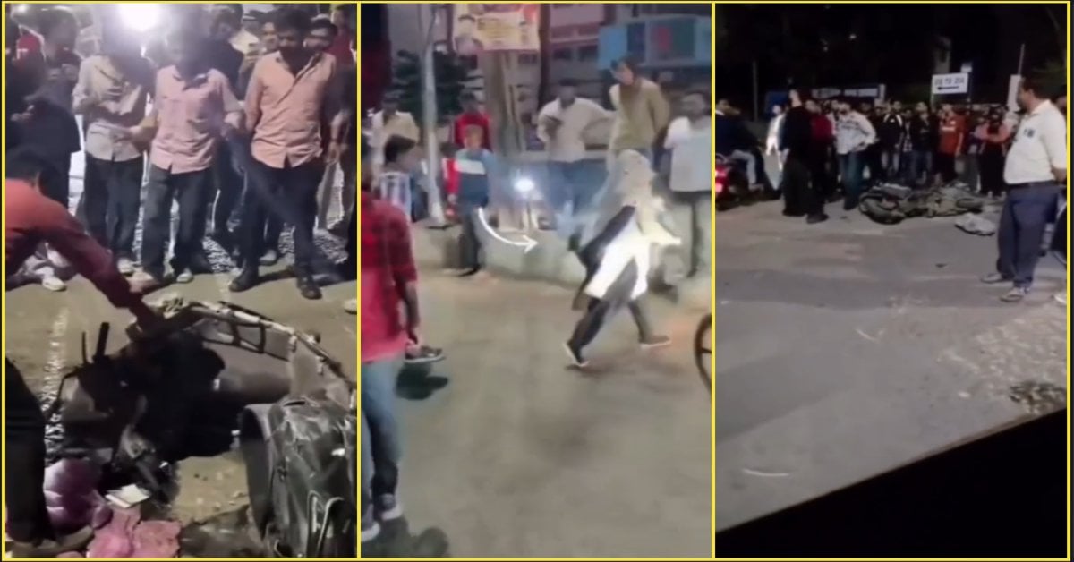 पति, पत्नी और ‘वो’ का हाईवोल्टेज ड्रामा: गैर-मर्द के साथ देख पति ने खोया आपा, पत्नी की धुनाई कर ‘आशिक’ की तोड़ दी स्कूटी!