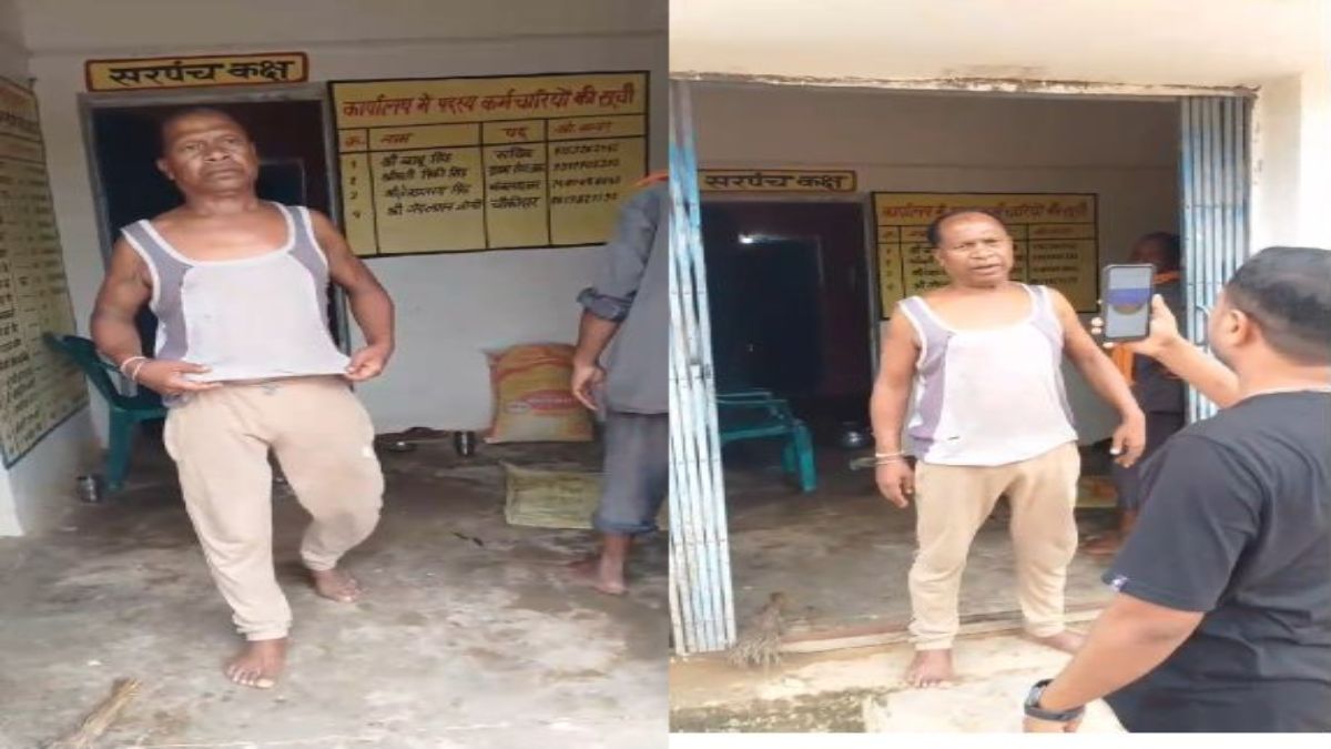 पंचायत भवन में पटवारी की ‘शराब पार्टी’ का VIDEO वायरलः ग्रामीणों से अभद्रता के आरोप से मचा हड़कंप
