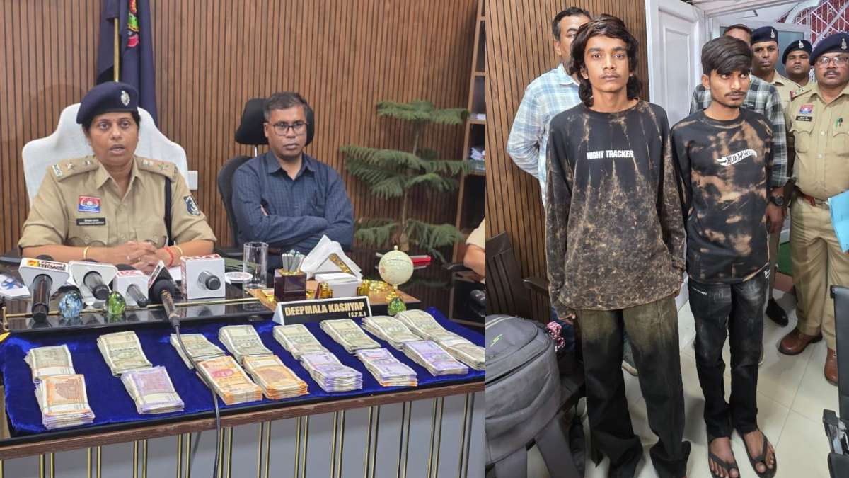 Raipur Crime News: VR एकेडमी में लाखों की चोरी का 24 घंटे में खुलासा, ट्रेन से उज्जैन भाग रहे दो आरोपियों को पुलिस ने दबोचा