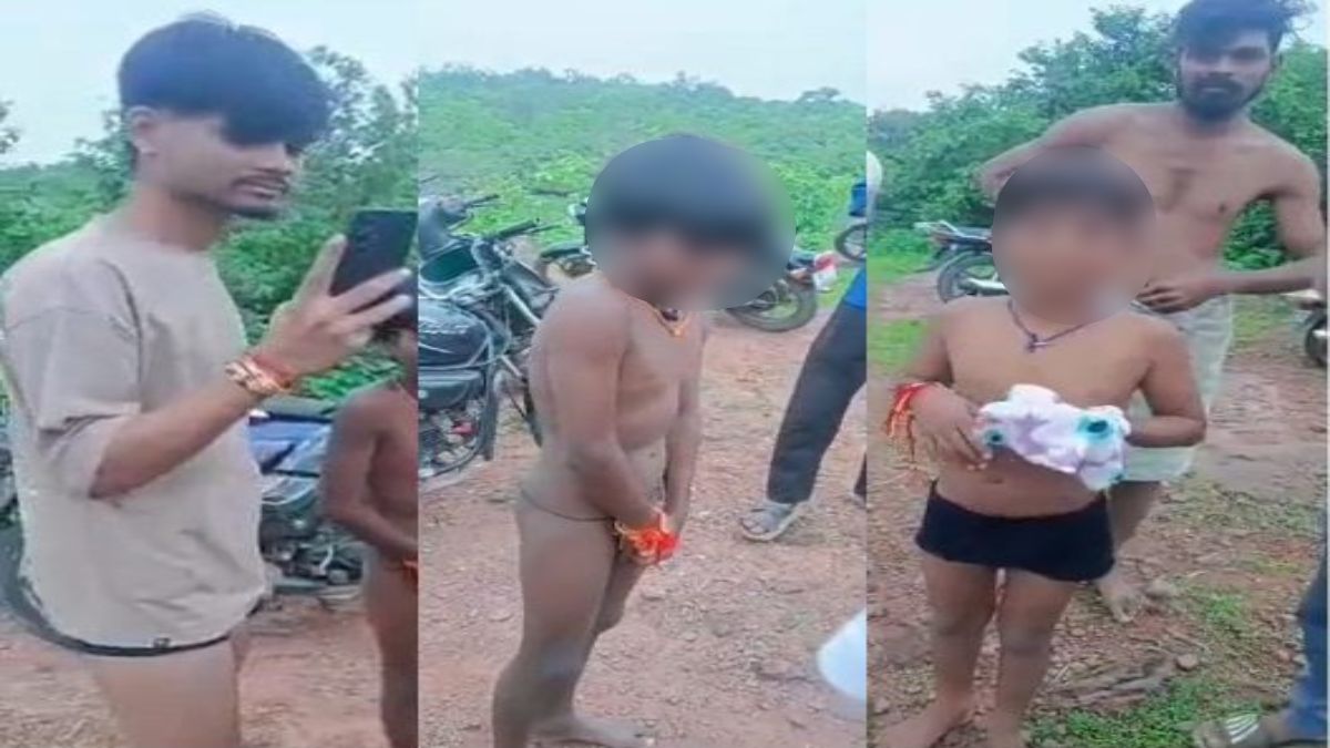बगदरी वॉटरफॉल में सनसनीखेज वारदात: 2 मासूमों को अर्धनग्न कर पीटा, रहम की भीख मांगते बच्चों का वीडियो वायरल