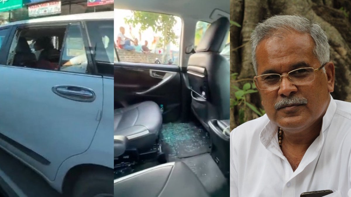 असम में पूर्व CM भूपेश बघेल और गौरव गोगोई के काफिले पर पथराव, कार के टूटे शीशे, देखें Video…