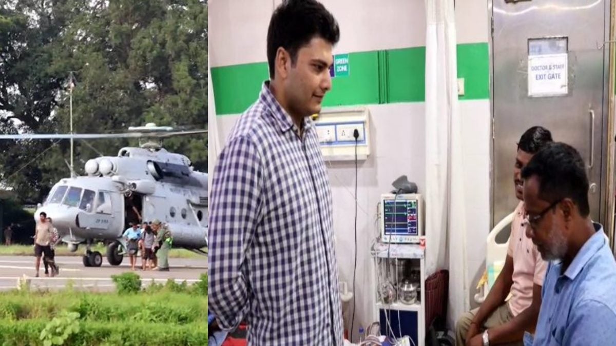 CG News: बाढ़ के बीच फंसे कर्मचारियों का बड़ा रेस्क्यू, एयरलिफ्ट कर निकाला गया सुरक्षित