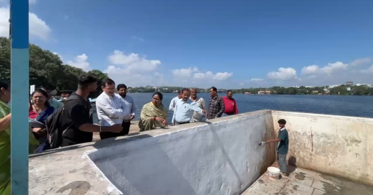 बजट पास लेकिन अधूरे विसर्जन घाट: 14 महीने बीतने के बाद भी तैयार नहीं, प्रशासन की सुस्ती पर उठे सवाल