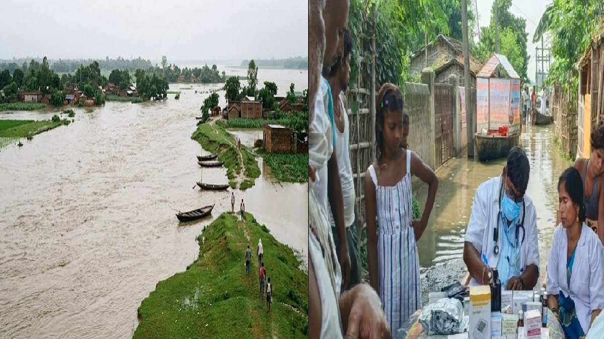 बिहार में बाढ़ का कहर जारी, 41 लाख से अधिक लोग अब भी प्रभावित, पानी घटने पर बढ़ा बीमारियों का खतरा