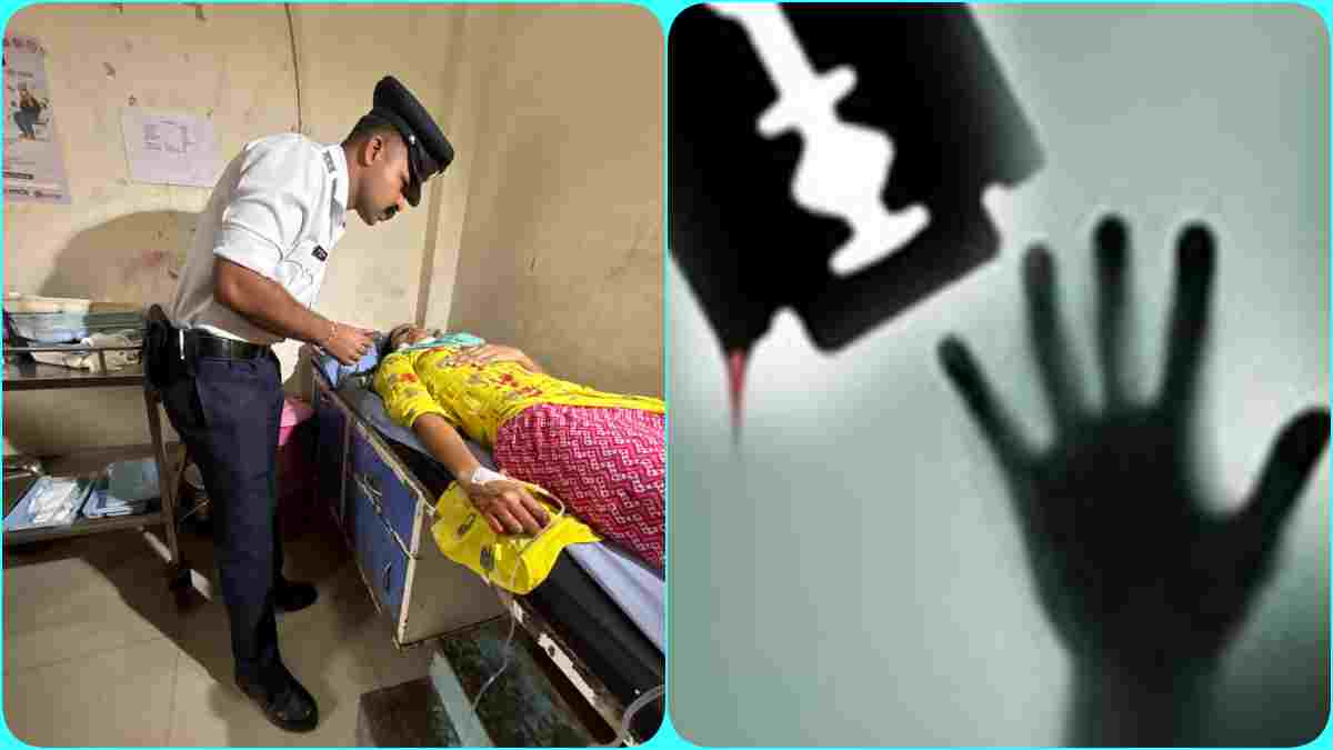 बॉयफ्रेंड का ‘खूनी खेल’: ब्लेड से काटा गर्लफ्रेंड का गला, फिर खुद को किया घायल, खून से लथपथ कपल को लेकर अस्पताल पहुंची पुलिस