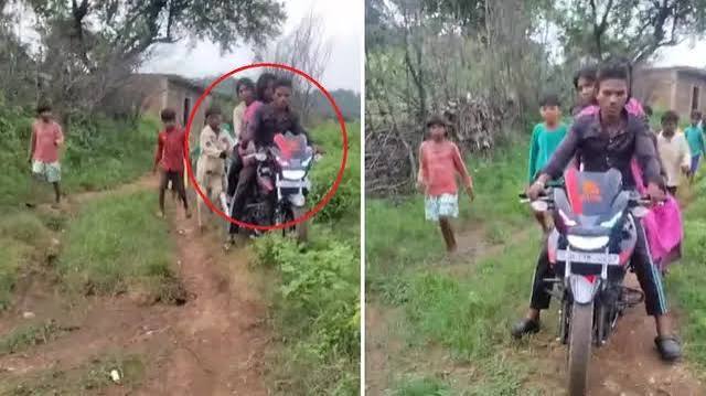 चतरा में एंबुलेंस तक नहीं पहुंची, गर्भवती महिला को बाइक से ले जाना पड़ा, 2 किमी तक खराब सड़क बनी मजबूरी