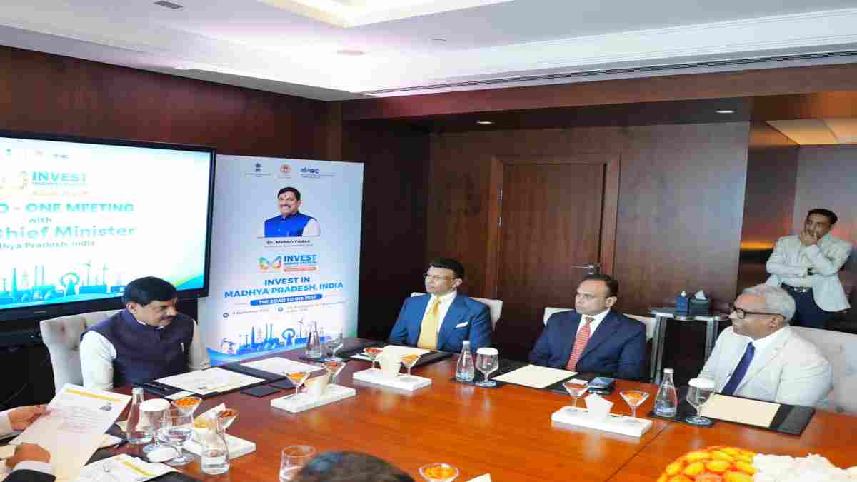 AIM Congress-2026: CM  डॉ. मोहन यादव ने की जेम्स एजुकेशन के चेयरमैन से मुलाकात, इंटरनेशनल स्टैंडर्ड के K-12 स्कूल स्थापित कर सकती है कंपनी