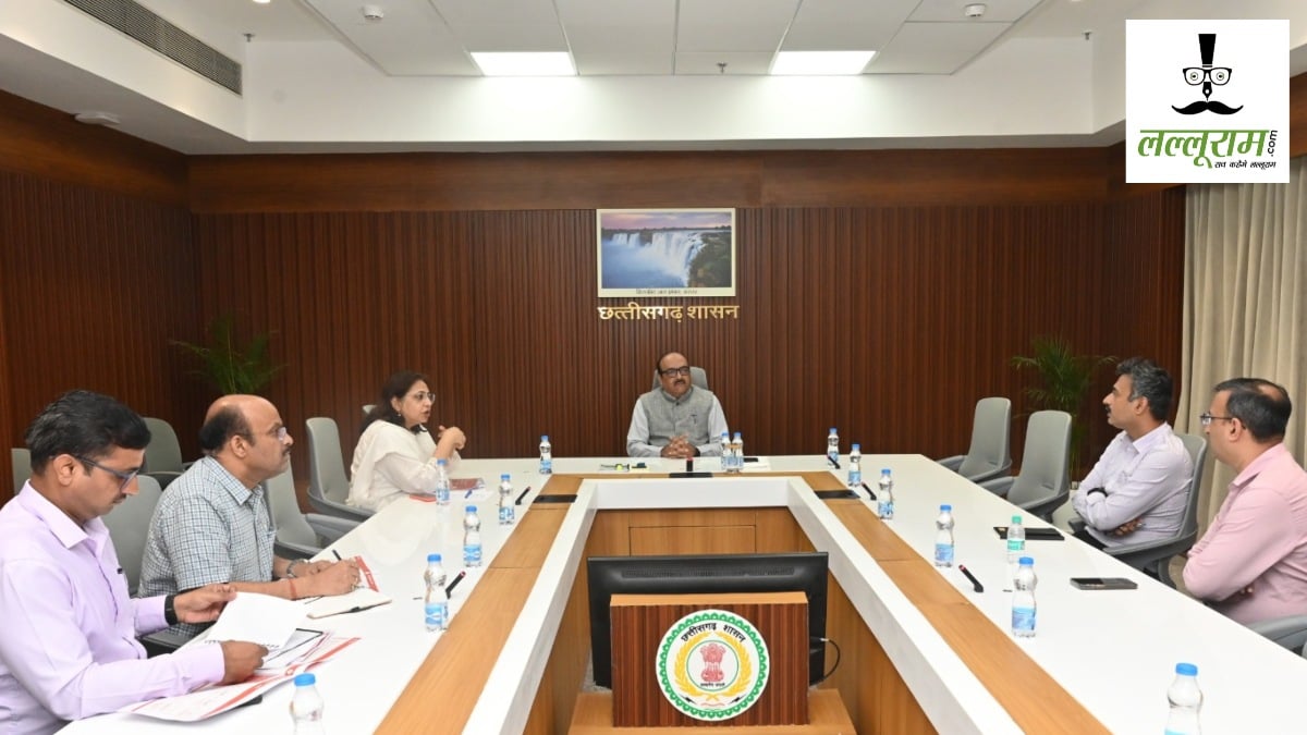 सुघ्घर छत्तीसगढ़ अभियान को लेकर CS विकासशील ने की समीक्षा बैठक, अधिकारियों को दिए अहम निर्देश