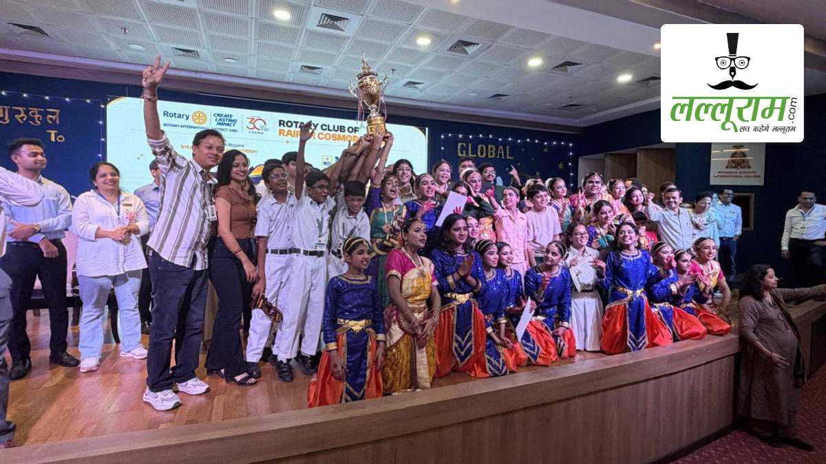 DPS Raipur ने SHINE 2026 में मारी बाजी, 80 से अधिक स्कूलों को पछाड़ बना ‘School of the School’, 2,500 से ज्यादा छात्र मेगा इंटर-स्कूल प्रतियोगिता में हुए शामिल