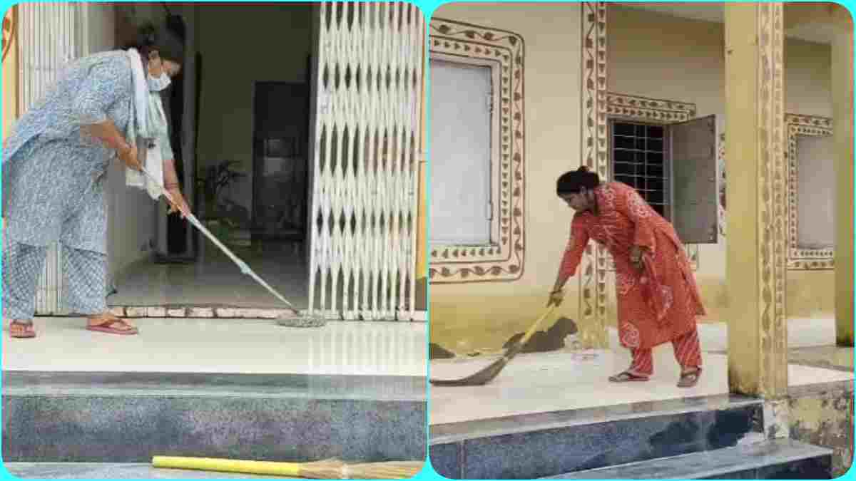 इलाज छोड़ खुद झाड़ू-पोछा लगा रहे डॉक्टर, बदहाल हुआ दतिया का आयुष्मान आरोग्य मंदिर, सालों से नहीं बिजली