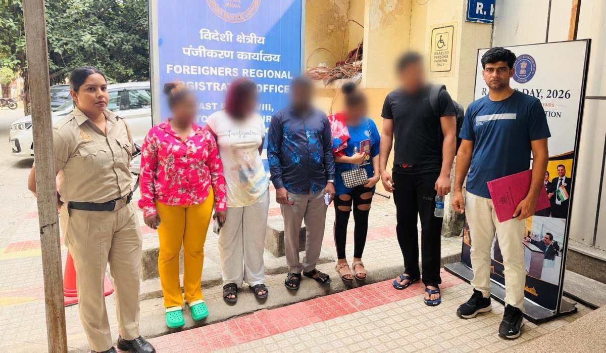 विदेशियों पर दिल्ली पुलिस का बड़ा एक्शनः अवैध रूप से रह रहे 40 विदेशी नगरिकों की पहचान की, इनमें सबसे ज्यादा 31 नाइजीरियाई नागरिक
