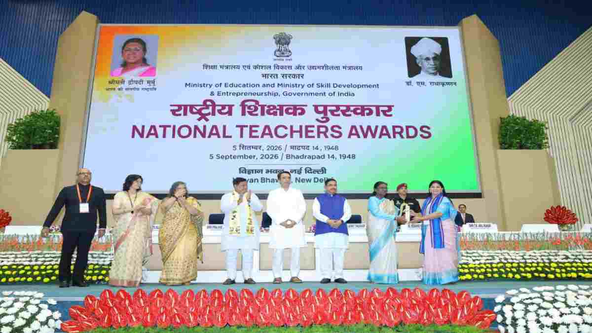 लटियार से राष्ट्रीय मंच तक पहुंची अर्चना की उड़ान, राष्ट्रीय शिक्षक पुरस्कार से बढ़ा विंध्य का गौरव