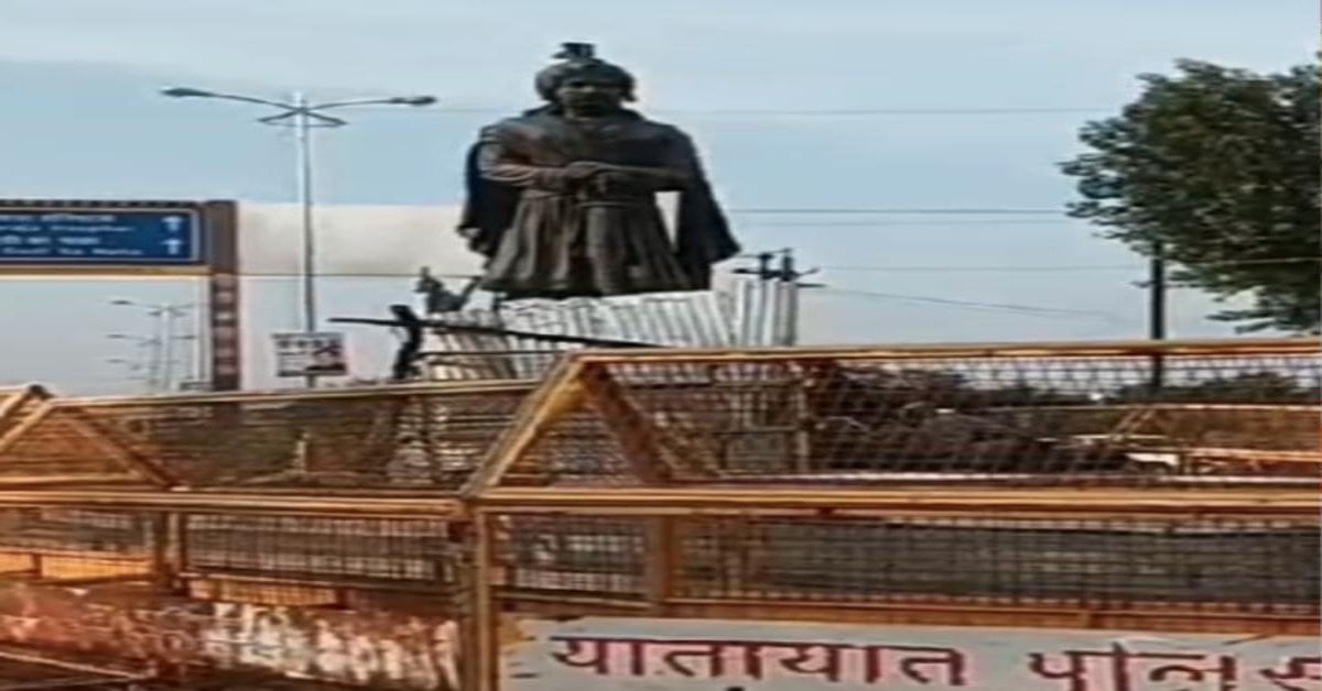 ग्वालियर में टला प्रदर्शन: ग्वालियर में सम्राट मिहिर भोज प्रतिमा स्थल पर दिखा भारी पुलिस पहरा, हालात पूरी तरह सामान्य