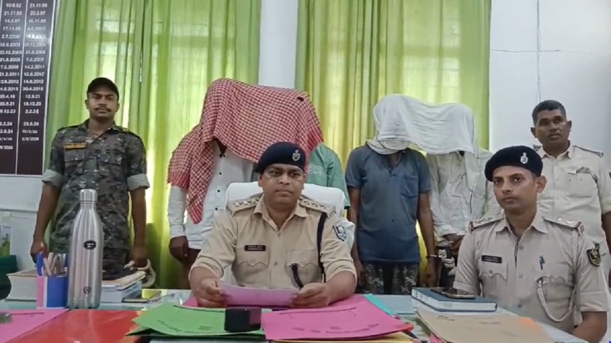 कैमूर में पुलिस टीम पर फायरिंग कर फरार हुए बदमाशों को ड्रोन ने पकड़वाया, 4 आरोपी गिरफ्तार