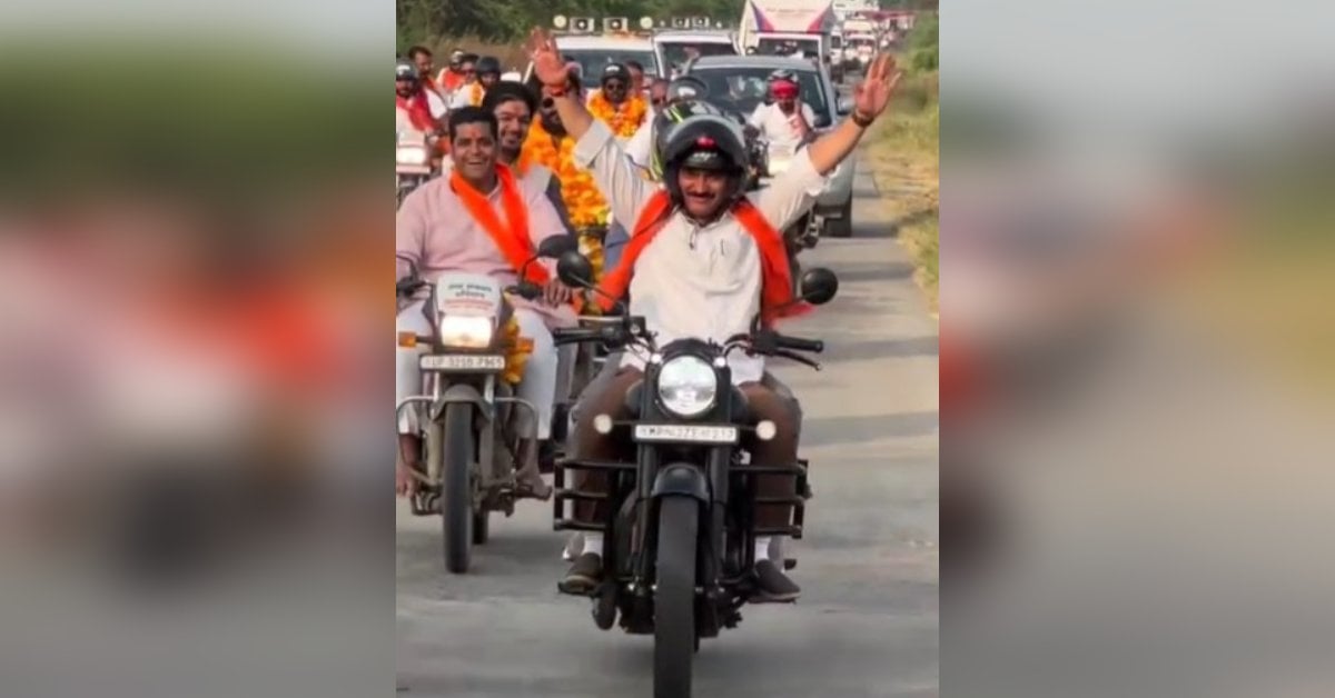 पहले सीट बेल्ट का पाठ, अब बुलेट पर खुद छोड़ा हाथ! बीजेपी विधायक का Stunt वीडियो वायरल; पब्लिसिटी स्टंट पर उठे सवाल