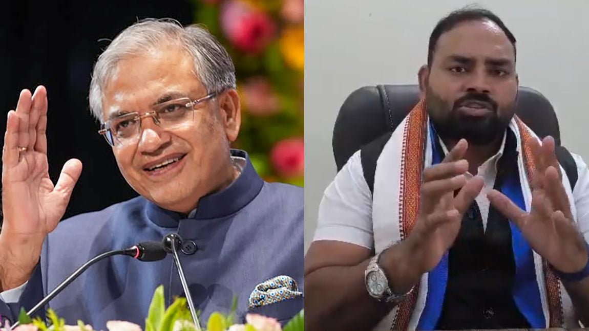 ‘ज्ञानेश कुमार की गर्दन काटूंगा…,’ युवा शक्ति दल अध्यक्ष रवि गौतम ने मुख्य चुनाव आयुक्त का सिर कलम करने की धमकी दी, जारी किया वीडियो