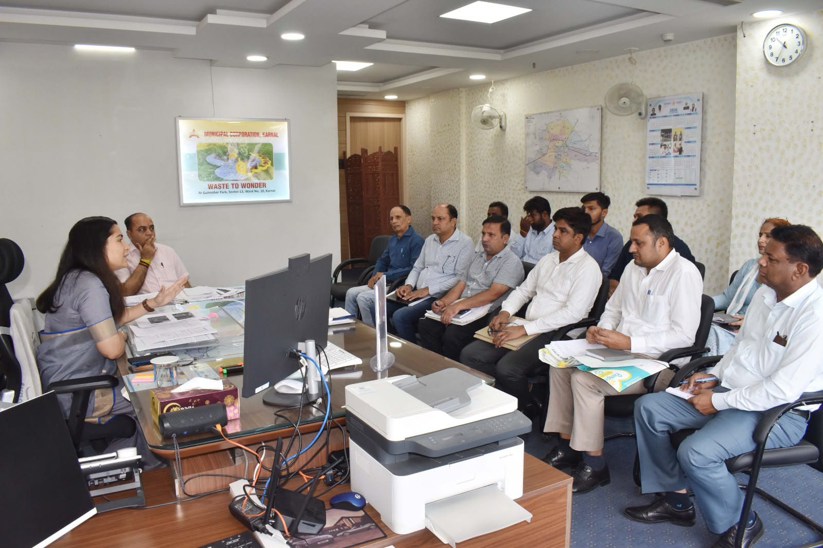 गंदगी पर निगमायुक्त सख्त, विभागों को अंतिम चेतावनी- अब नहीं चलेगी लापरवाही