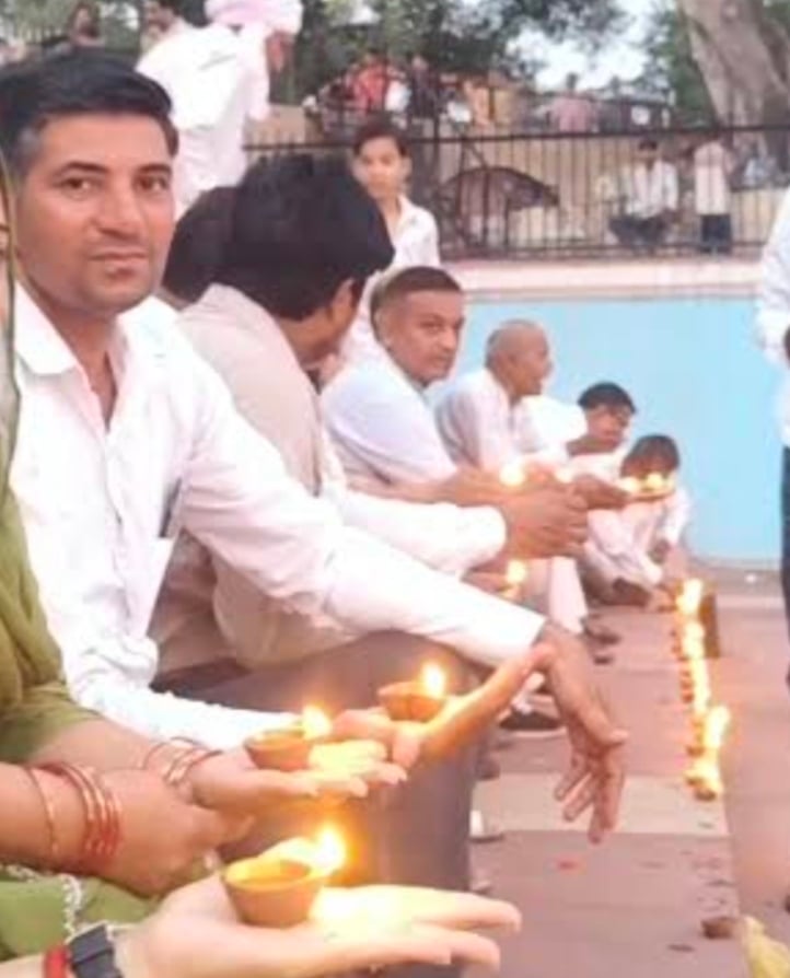 जींद के रानी तालाब में ‘दीप आशीर्वाद कार्यक्रम’, PM मोदी के स्वस्थ और दीर्घायु जीवन की कामना