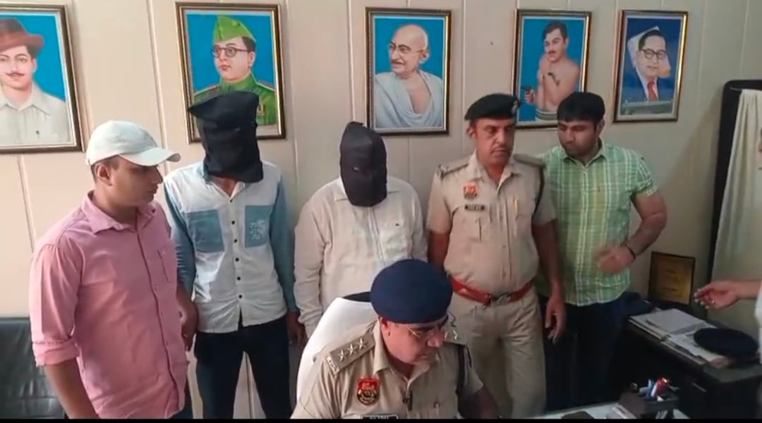 गोहाना में स्कार्पियो पर 9 राउंड फायरिंग, जमीन विवाद में पुलिस ने दो आरोपियों को किया गिरफ्तार