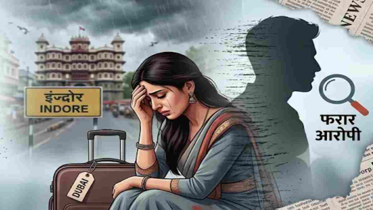 प्रेमी के जाल में फंसकर गँवाई दुबई की नौकरी और परिवार: इंदौर में महिला से शादी का झांसा देकर दुष्कर्म, पीड़िता को अकेला छोड़कर फरार हुआ आरोपी