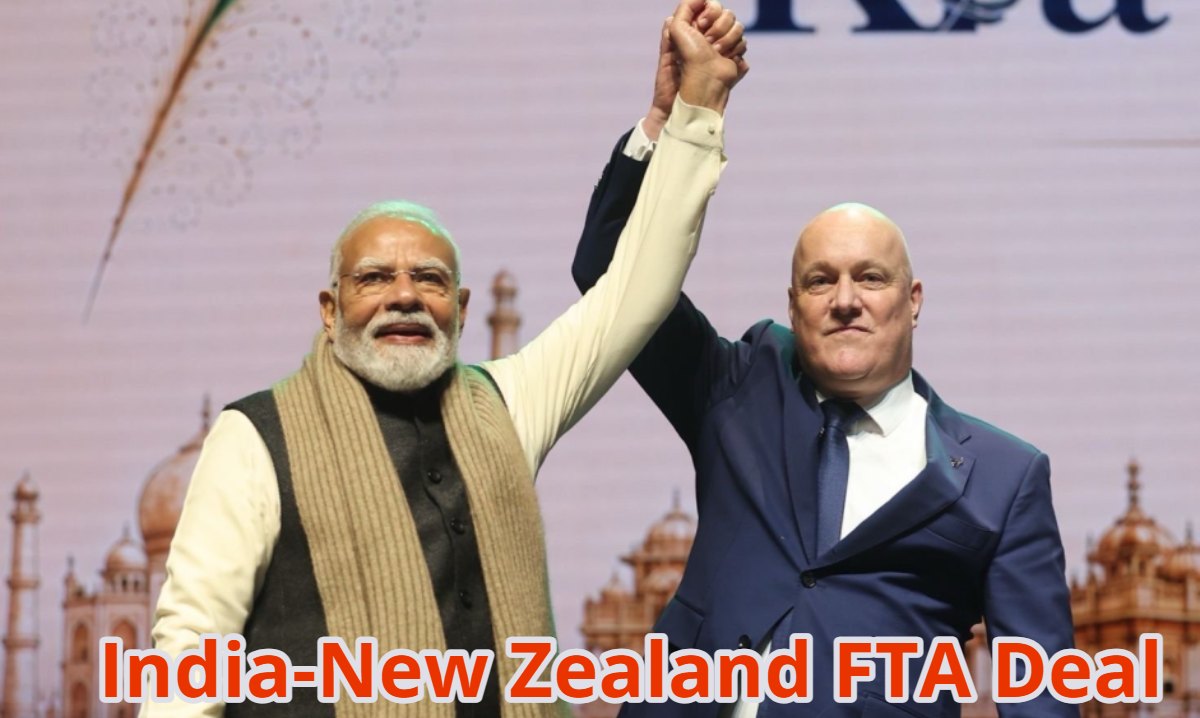India-New Zealand FTA Deal: भारत-न्यूजीलैंड फ्री ट्रेड डील को न्यूजीलैंड संसद की मिली मंजूरी, बिल 93-29 के वोट से पास हुआ, 95% निर्यात पर Tariff खत्म