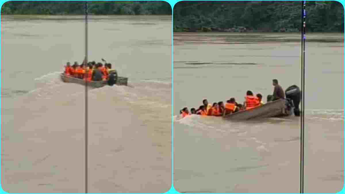 जबलपुर में बड़ा हादसा: नर्मदा नदी में सैलानियों से भरी होमगार्ड की नाव पलटी, 16 लोग थे सवार