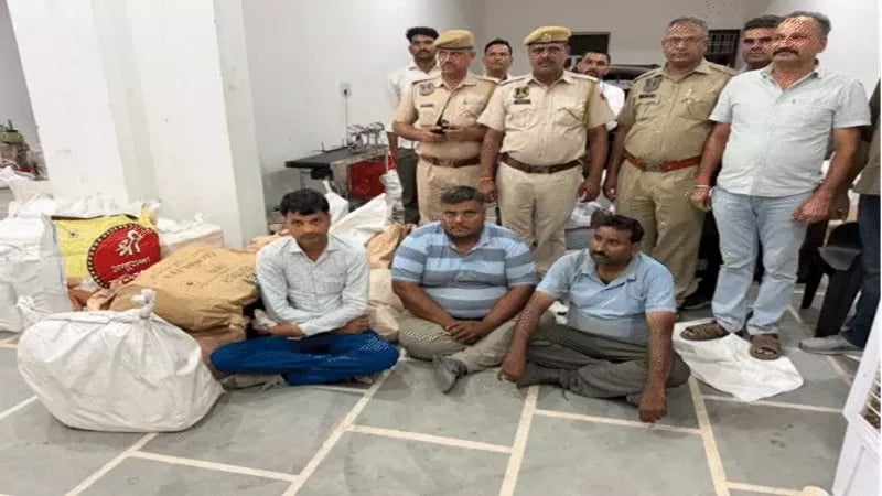 61,600 कार्टन, नकली हॉलमार्क और ब्रांडेड रैपर, जयपुर में ऐसे पकड़ाया नकली घी की पैकिंग का खेल