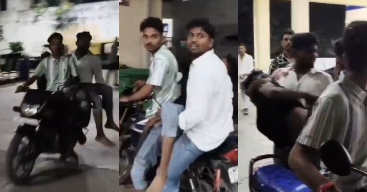 एंबुलेंस का इंतजार… तड़पता रहा घायल युवक! बाइक से अस्पताल लेकर पहुंचे लोग, खंडवा में खुली स्वास्थ्य व्यवस्था की पोल