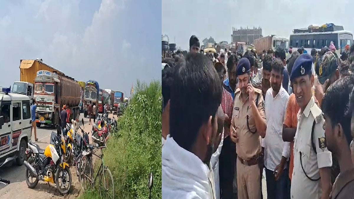 कैमूर में भीषण सड़क हादसा: स्कूल जा रही छात्रा को बेकाबू डंपर ने रौंदा, मौके पर दर्दनाक मौत